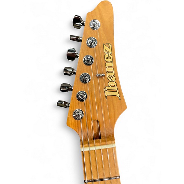 Used 2025 Ibanez AZ2402AGM Apple Green Metallic Solid Body Electric Guitar