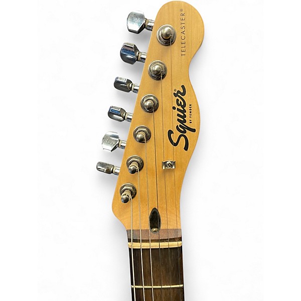 Used Squier Telecaster Red Sparkle Solid Body Electric Guitar