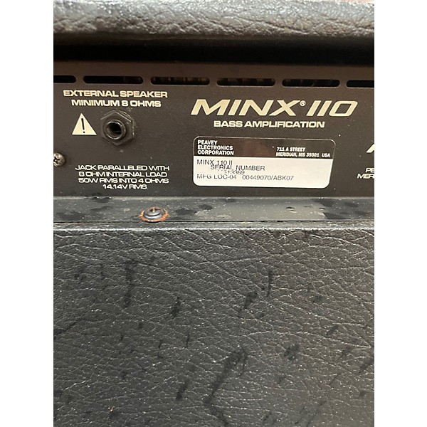 Used Peavey MINX 110 Bass Combo Amp