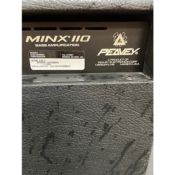 Used Peavey MINX 110 Bass Combo Amp