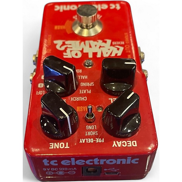 Used TC Electronic Hall Of Fame 2 Reverb Effect Pedal