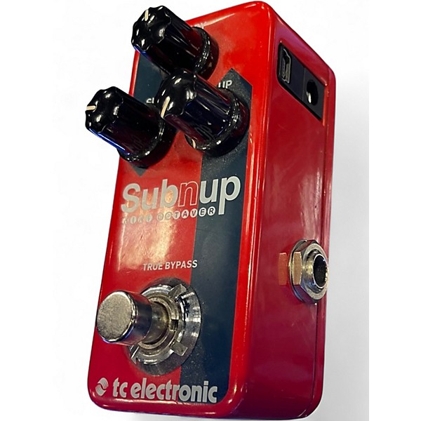 Used TC Electronic Sub N Up Mini Octaver Effect Pedal