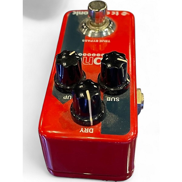 Used TC Electronic Sub N Up Mini Octaver Effect Pedal