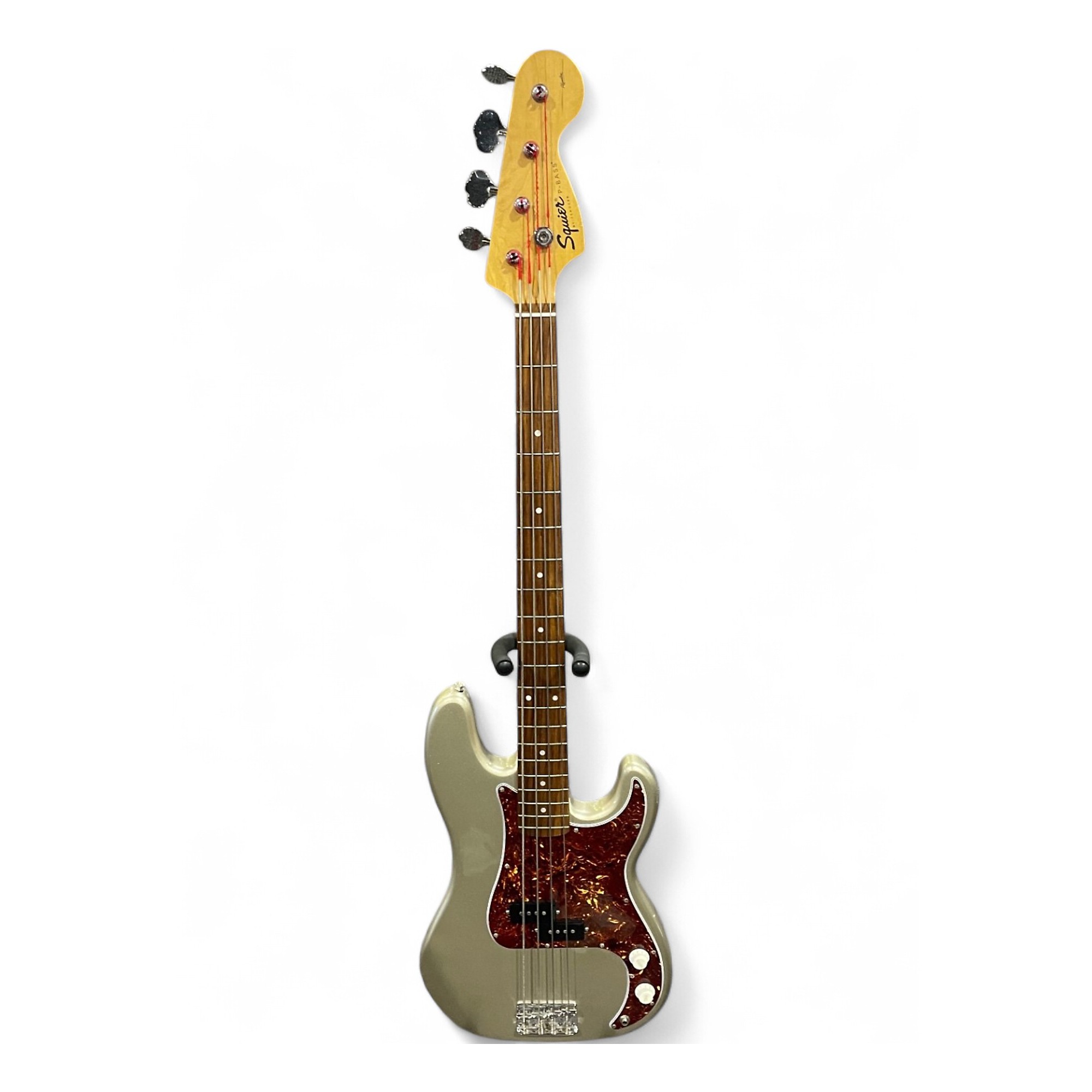 Used 2002 Squier Affinity Precision Bass Shoreline Gold Electric