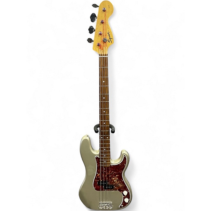 Used 2002 Squier Affinity Precision Bass Shoreline Gold Electric