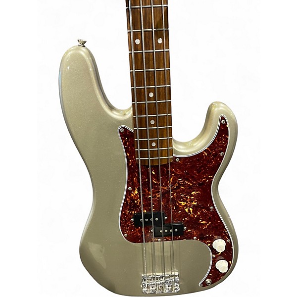 Used 2002 Squier Affinity Precision Bass Shoreline Gold Electric