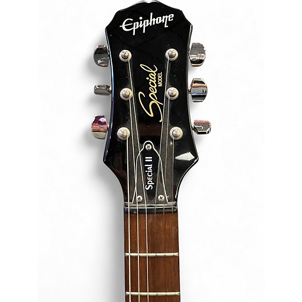 Used Epiphone Les Paul Special II BLACK Solid Body Electric Guitar
