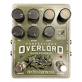 Used Electro-Harmonix OPERATION OVERLORD Effect Pedal