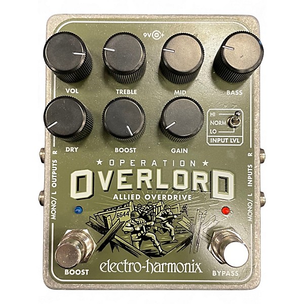 Used Electro-Harmonix OPERATION OVERLORD Effect Pedal