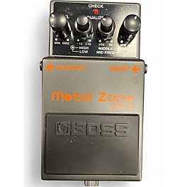 Used BOSS MT2 Metal Zone Distortion Effect Pedal