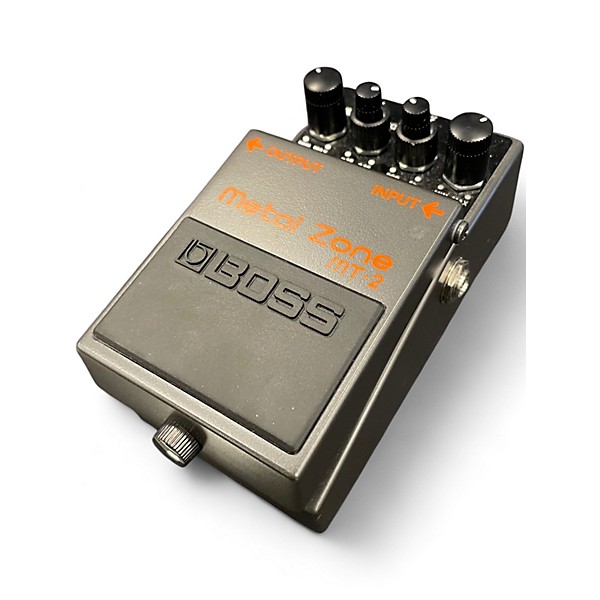 Used BOSS MT2 Metal Zone Distortion Effect Pedal
