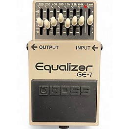 Used BOSS GE7 Equalizer Pedal