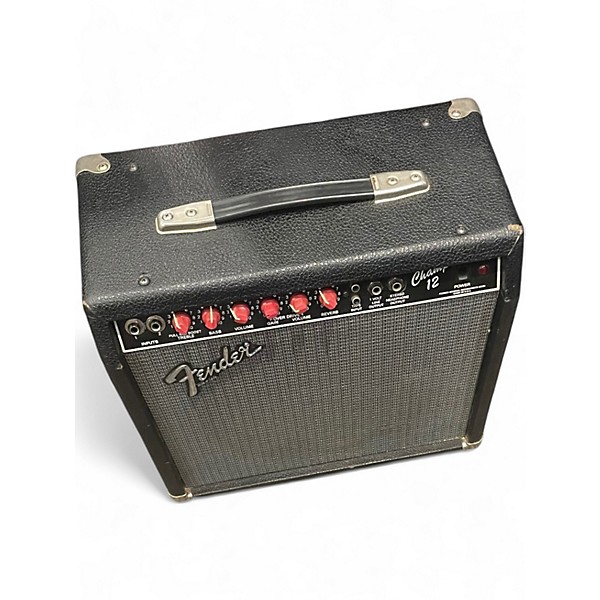 Used Fender Champ 12 Red Knob Tube Guitar Combo Amp