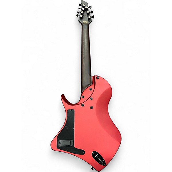 Used ABASI LARADA LEGION 7 CRIMSON METALLIC Solid Body Electric Guitar