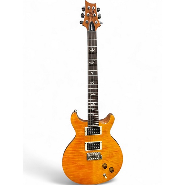 Used PRS Carlos Santana Signature SE SANTANA YELLOW Solid Body Electric Guitar