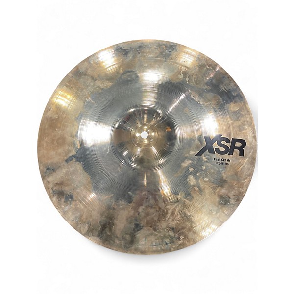 Used SABIAN 18in XSR FAST CRASH 18" Cymbal
