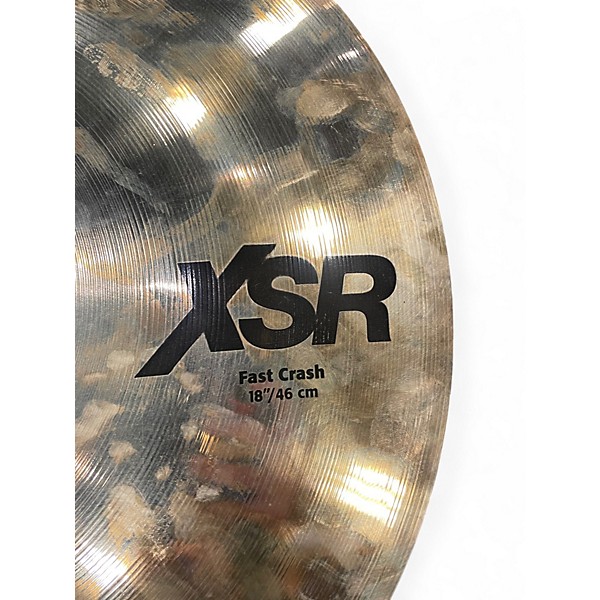 Used SABIAN 18in XSR FAST CRASH 18" Cymbal