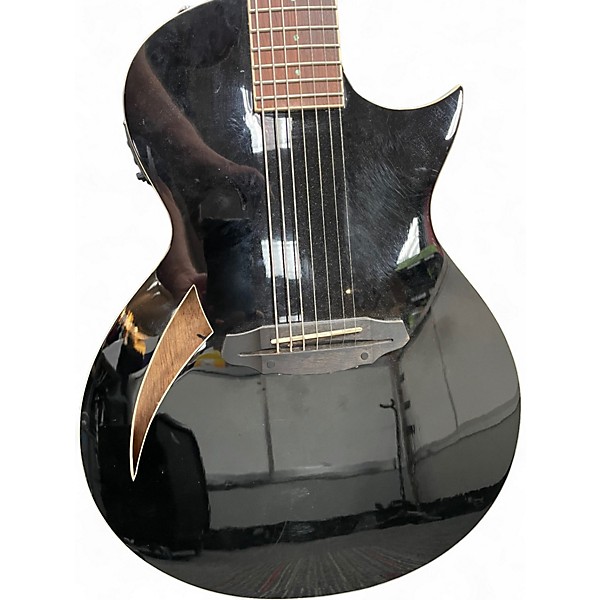 Used ESP LTD T7 Black Acoustic Electric Guitar