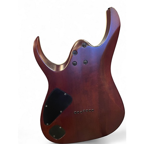 Used Ibanez RGA742FM DRAGON EYE BURST Solid Body Electric Guitar
