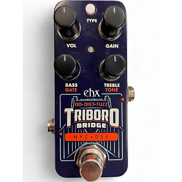 Used Electro-Harmonix triboro bridge Effect Pedal