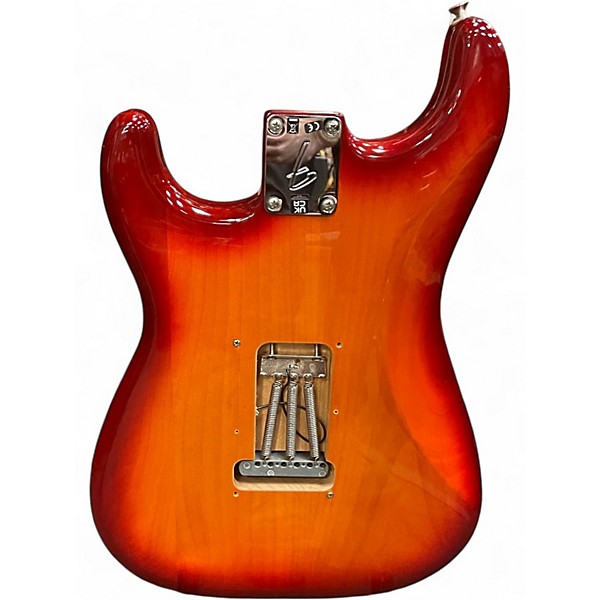 Used Fender Player II Stratocaster HSS Aged Cherry Burst Solid Body Electric Guitar