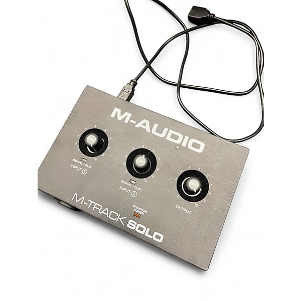Used M-Audio M-Track Solo Audio Interface
