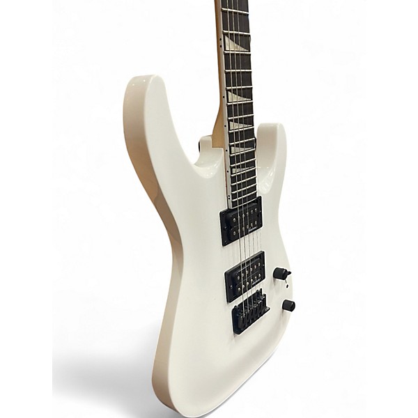 Used Jackson JS22 Dinky Snow White Solid Body Electric Guitar