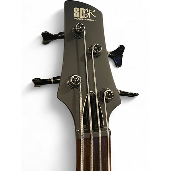 Used Ibanez SRX4EX1 Black Electric Bass Guitar