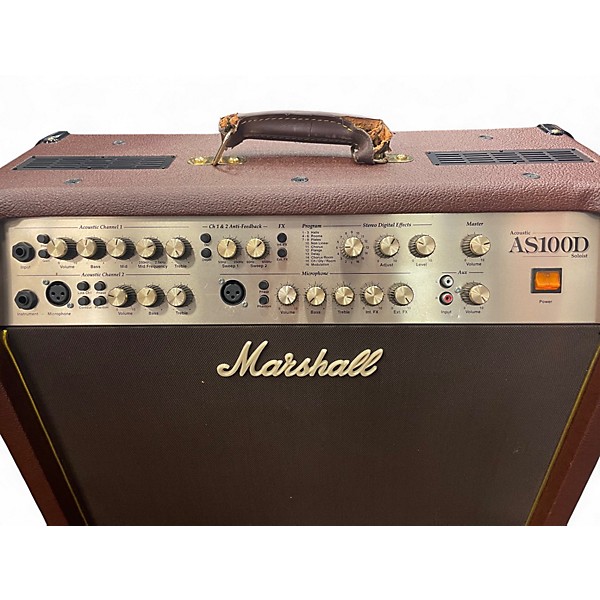 Used Marshall As100D Acoustic Guitar Combo Amp