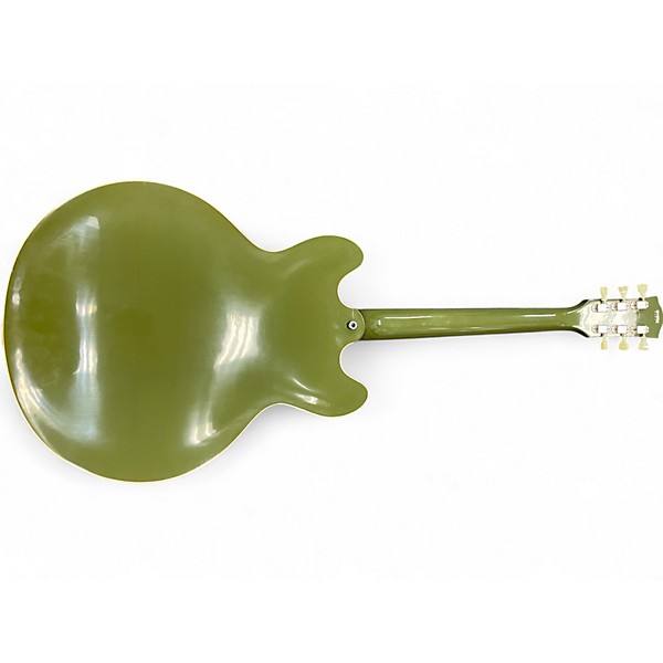 Used Gibson ES-345 64 REISSUE OLIVE DRAB Hollow Body Electric Guitar