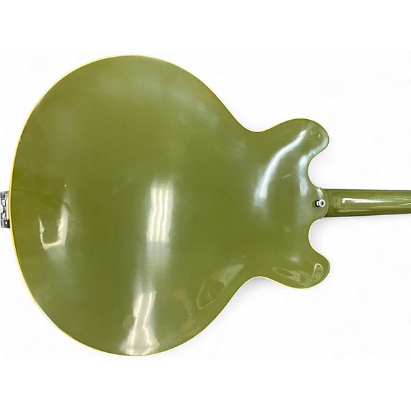 Used Gibson ES-345 64 REISSUE OLIVE DRAB Hollow Body Electric Guitar