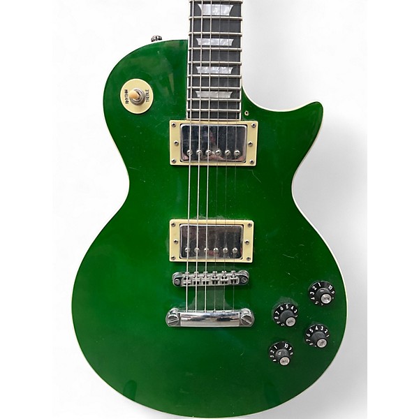 Used Lyx Pro LP STYLE Green Solid Body Electric Guitar
