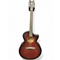 Used Schecter Guitar Research Orleans Stage Acoustic Maroon Acoustic Guitar thumbnail