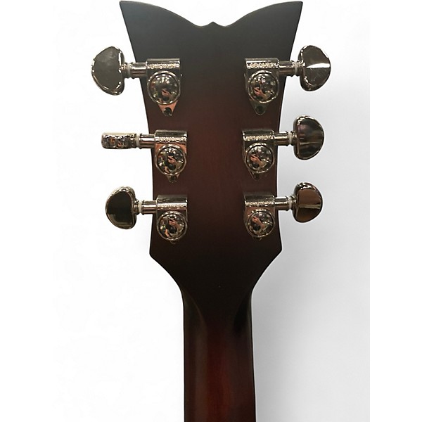 Used Schecter Guitar Research Orleans Stage Acoustic Maroon Acoustic Guitar