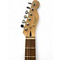 Used Squier Telecaster Black Solid Body Electric Guitar
