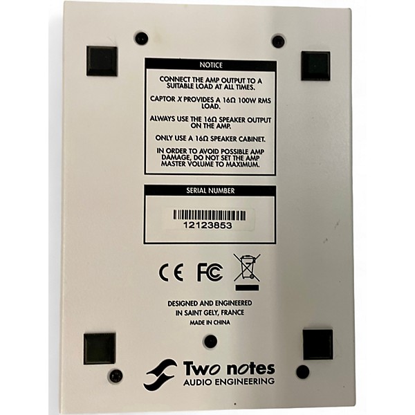 Used Two Notes AUDIO ENGINEERING torpedo captor X Power Attenuator