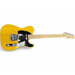 Used Squier Telecaster Butterscotch Solid Body Electric Guitar