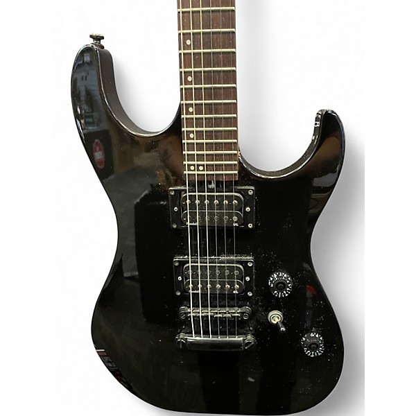 Used Washburn Series X Black Solid Body Electric Guitar