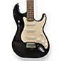 Used Silvertone St Style Black Solid Body Electric Guitar