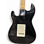 Used Silvertone St Style Black Solid Body Electric Guitar