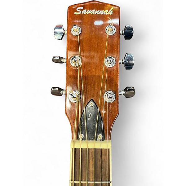 Used Savannah sr 200 2 Tone Sunburst Acoustic Guitar