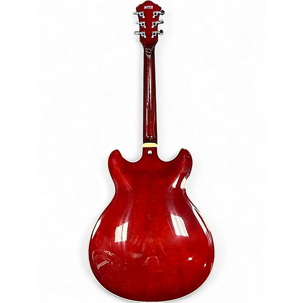 Used Ibanez AS73 Artcore Wine Red Hollow Body Electric Guitar