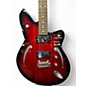 Used Reverend AIRSONIC W DARK RED BURST Solid Body Electric Guitar