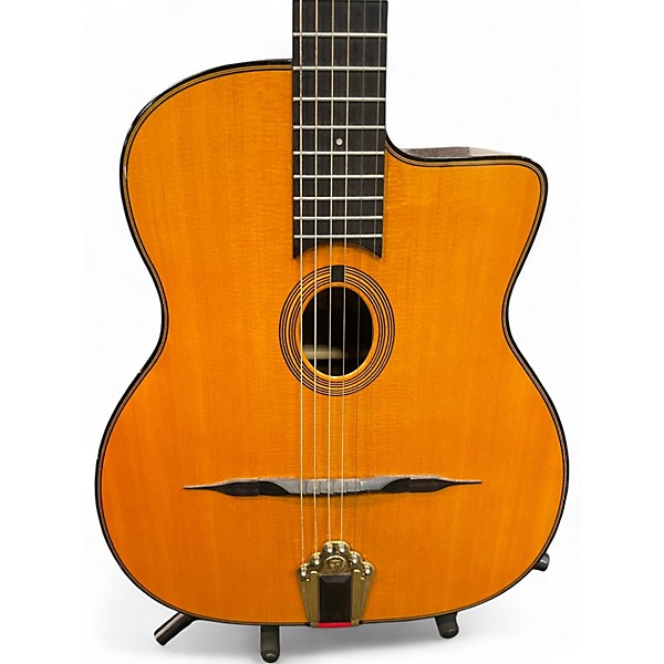 Used Gitane DG-255 Natural Acoustic Electric Guitar
