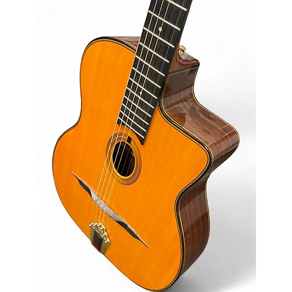 Used Gitane DG-255 Natural Acoustic Electric Guitar