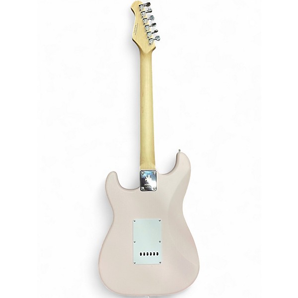 Used Donner STANDARD SERIES LATEX PINK Solid Body Electric Guitar