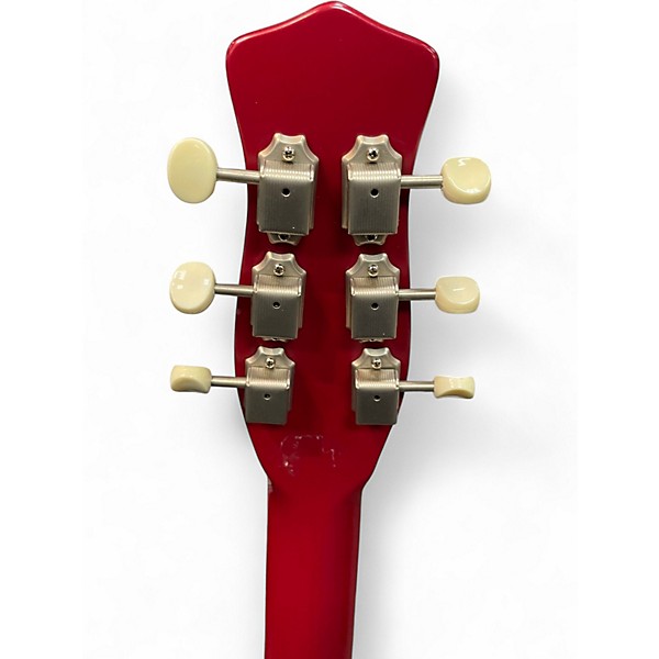 Used Danelectro '56D reissue red Burgundy Solid Body Electric Guitar