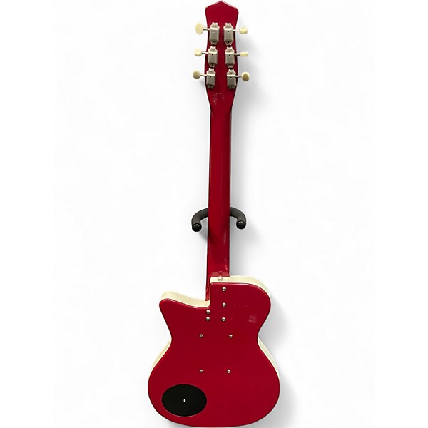 Used Danelectro '56D reissue red Burgundy Solid Body Electric Guitar