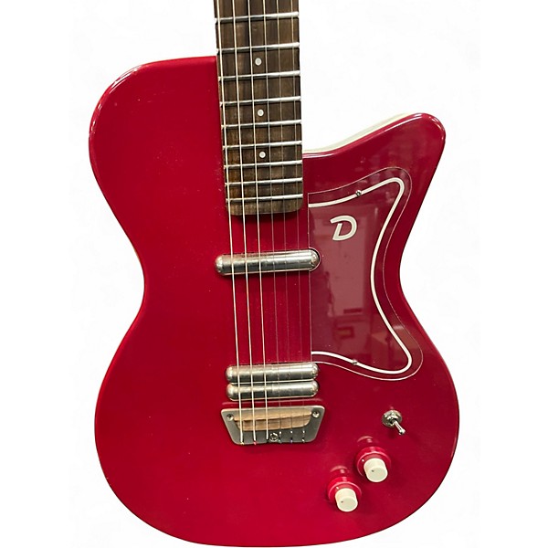 Used Danelectro '56D reissue red Burgundy Solid Body Electric Guitar