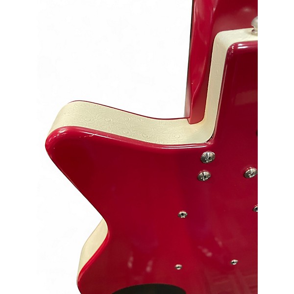 Used Danelectro '56D reissue red Burgundy Solid Body Electric Guitar